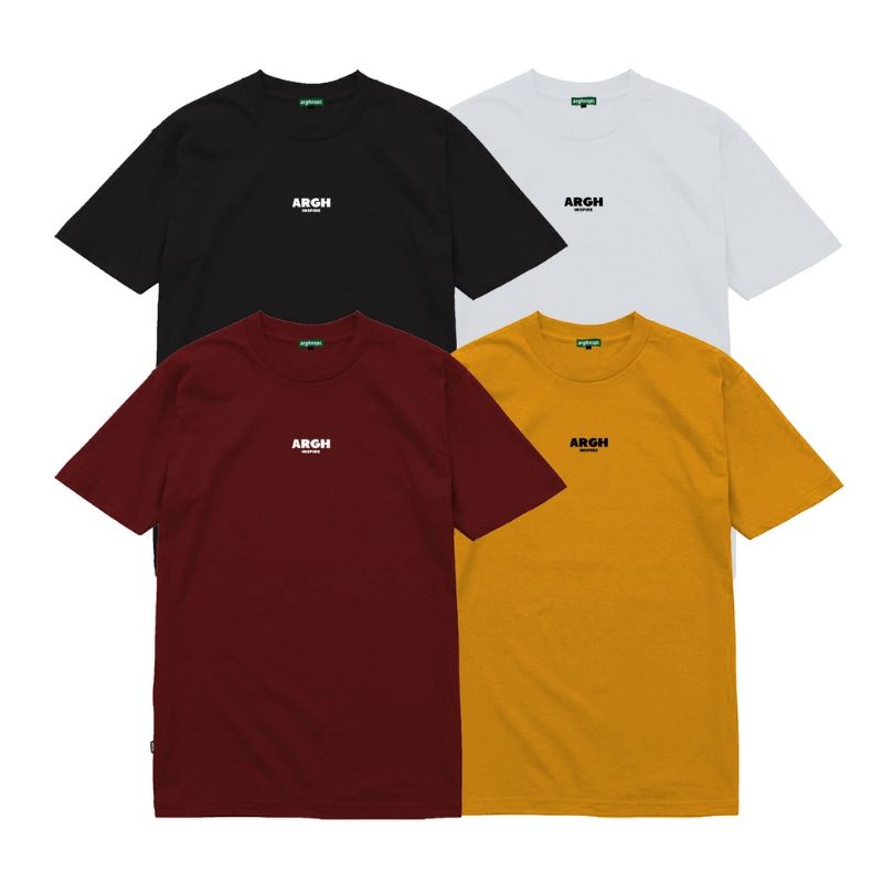 BAJU KAOS ARGH ORIGINAL 100% KATUN COMBED DISTRO