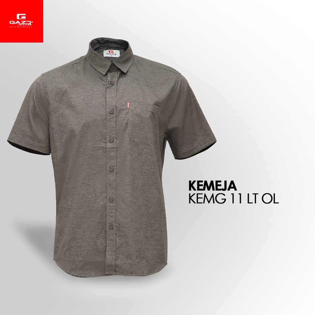 Kemeja Pria Lengan Pendek ORIGINAL GAZR (KEMG 11)