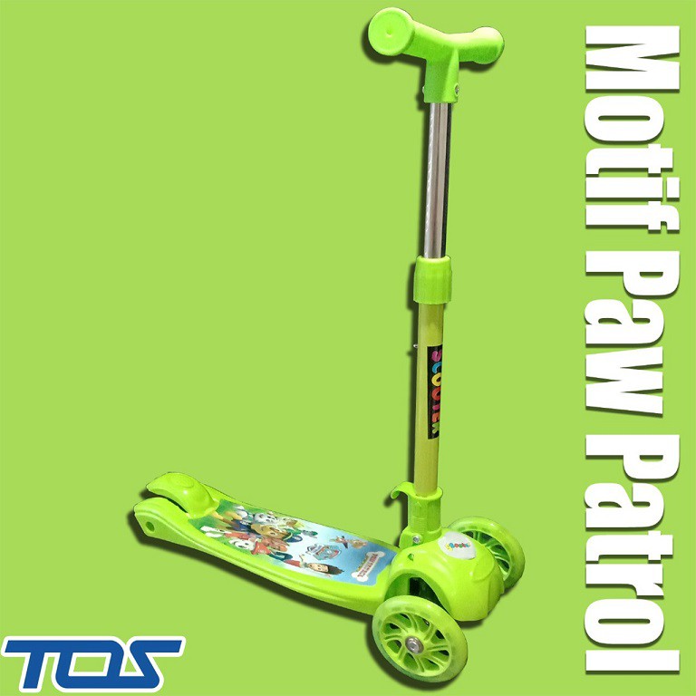 scooter anak karakter / skuter 3 roda/kickboard / otoped anak / mainan anak skuter