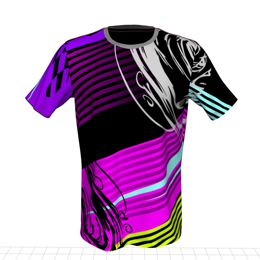 kaos jersey pakaian crew pendek balap motocross grasstrack 01.