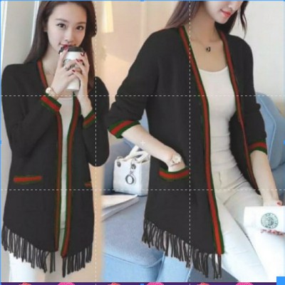 Kardigan Cardi Rumbai Stripe Outer