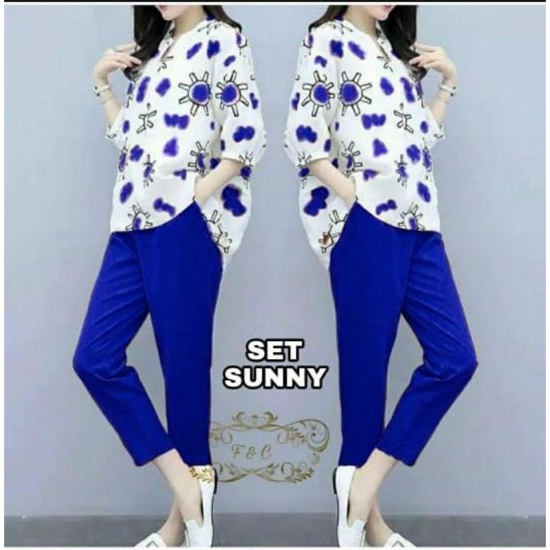 SET CELANA FASHION SUNNY BABYTERRY, 3 UKURAN