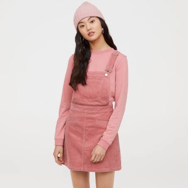 h & m overall dress