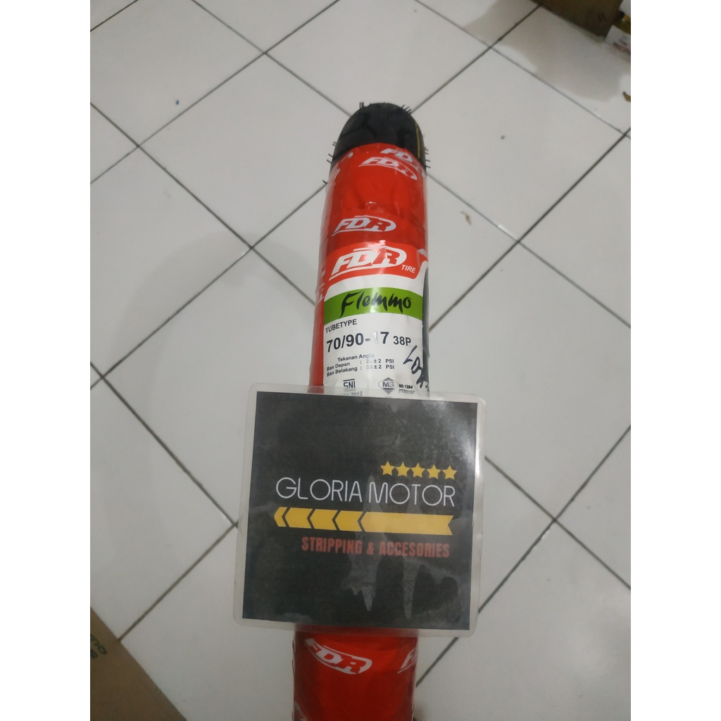 Ban Luar FDR Flemmo Flemo Bebek 250 70/90 17 Tube Type