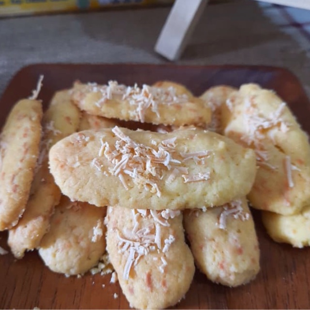 

Lidah Kucing keju Cookies