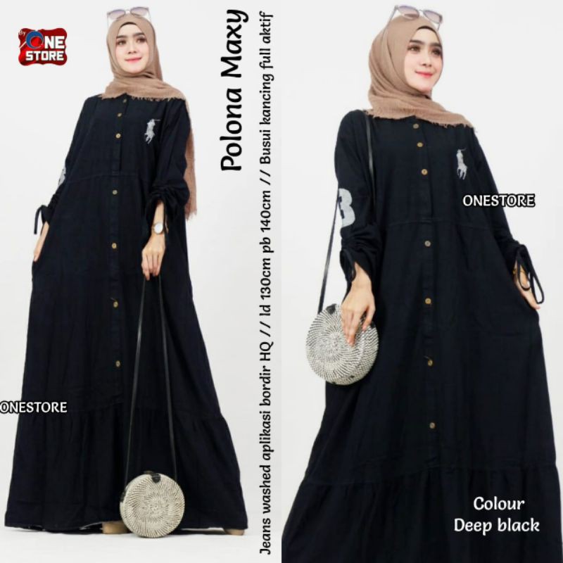 POLONA MAXY || TERUSAN JEANS WANITA KEKINIAN || JEANS WASH