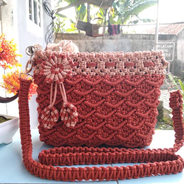 tas tali kur motif sisik