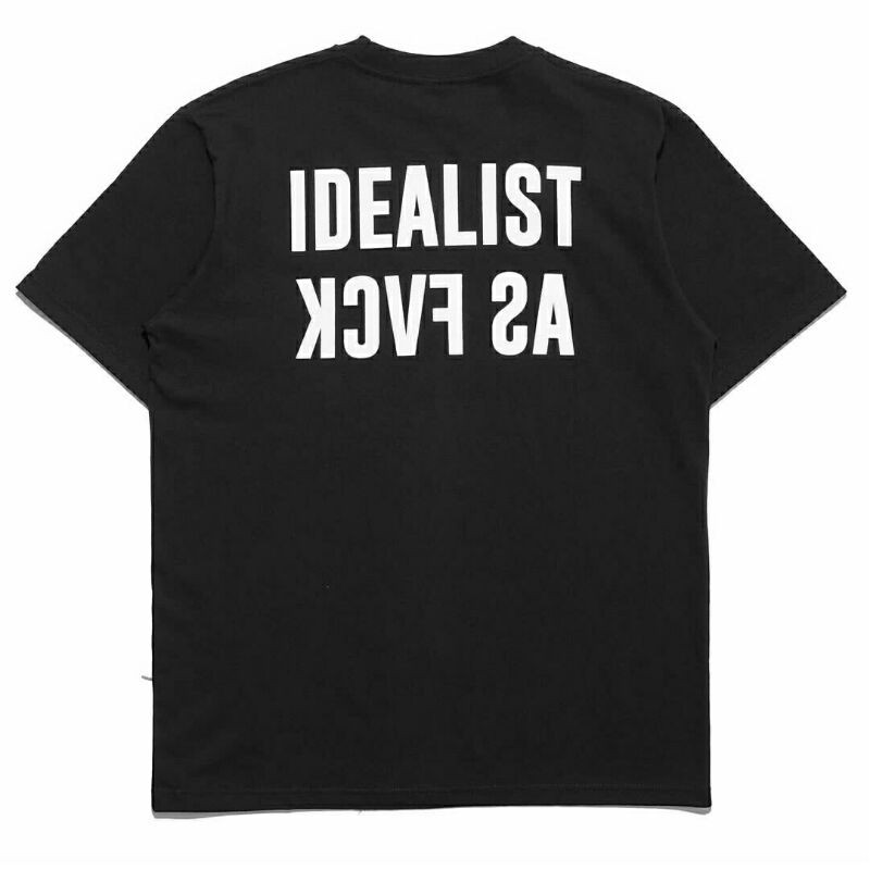 Kaos tshirt pria Idealist as fvck