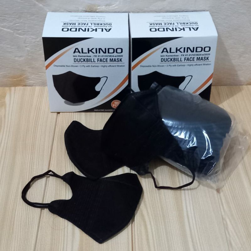 MASKER DUCKBILL ALKINDO ISI 50 pcs