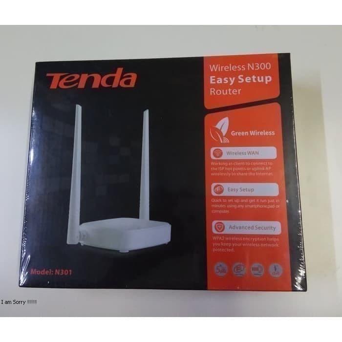Tenda N301 Wireless N300 Easy Setup Router