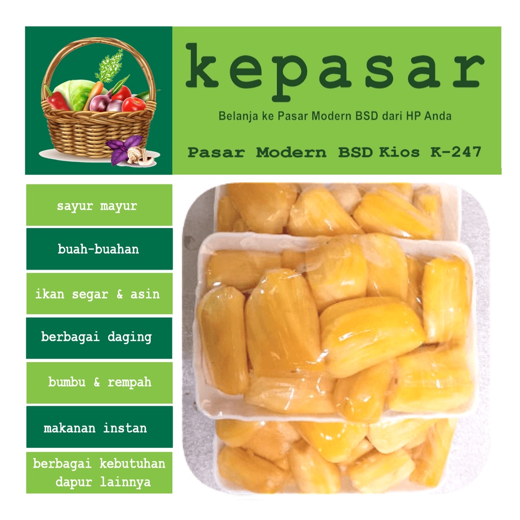 

Nangka Kupas 1 bungkus