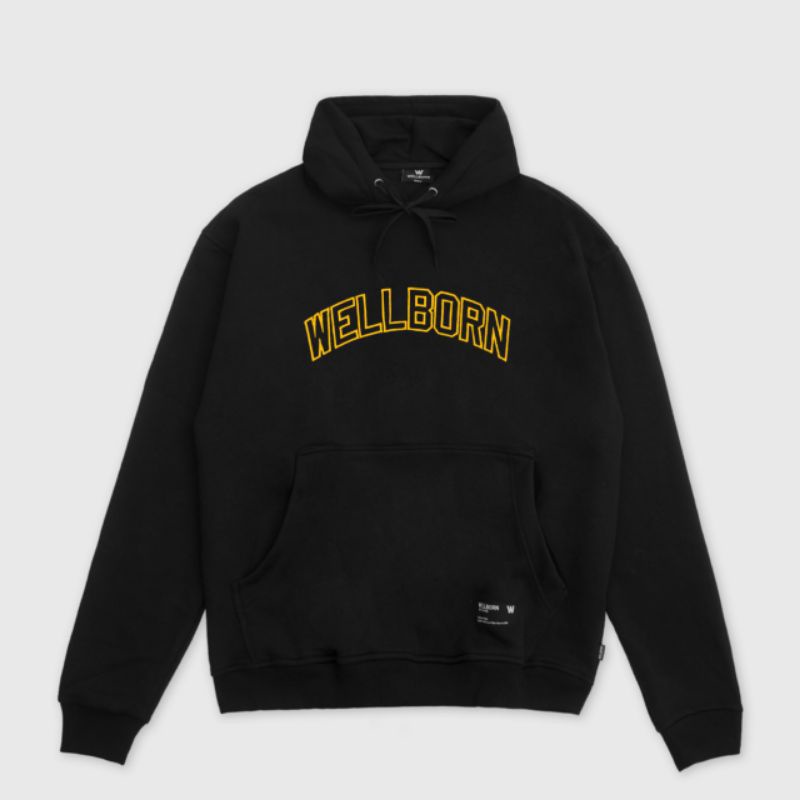 Wellborn Hoodie Yellow Black