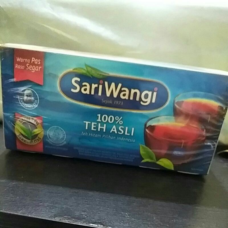 

Teh SariWangi isi 25 kantong teh