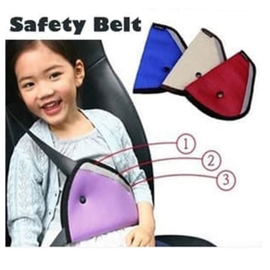 Safety Belt Mobil untuk Anak Lembut / Penahan Sabuk Mobil Anak BUSA