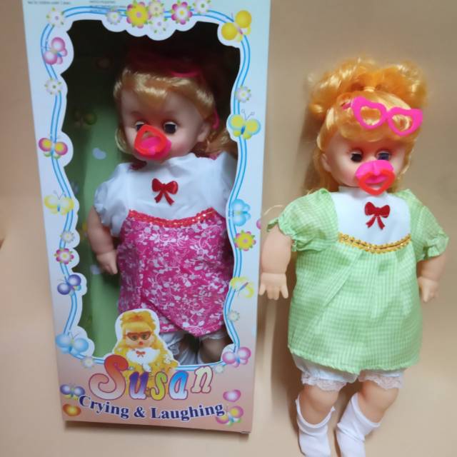 BONEKA SUSAN  BISA NANGIS TERTAWA/MAINAN ANAK PEREMPUAN BONEKA