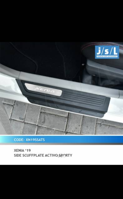 Sillplate samping all new  Avanza Xenia 2012-2019 model activo sporty jsl