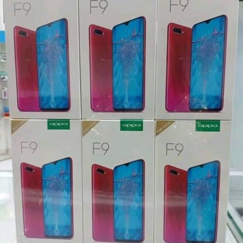 OPPO F9 ORI RAM 6/128GB BARU FULLSET SEGEL GARANSI 1TAHUN ASLI BERKUALITAS 100%