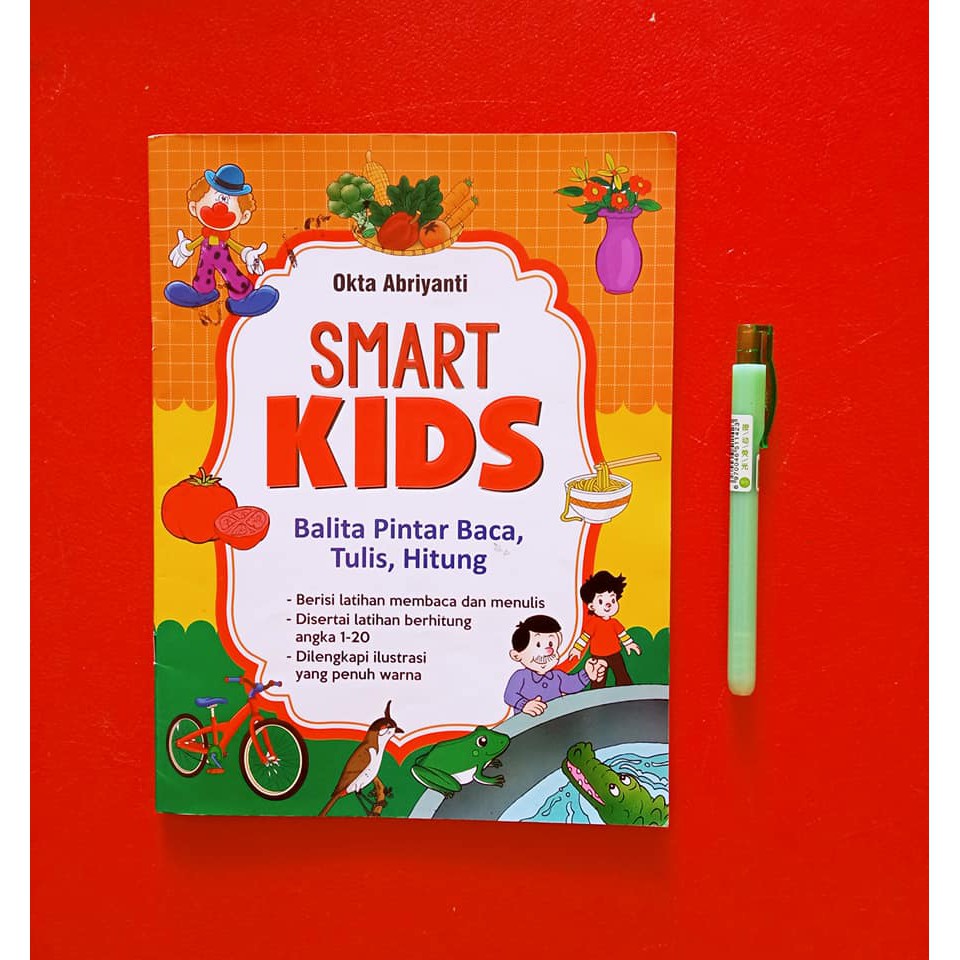 Buku Smart Kids Balita Pintar Baca, Tulis, Hitung