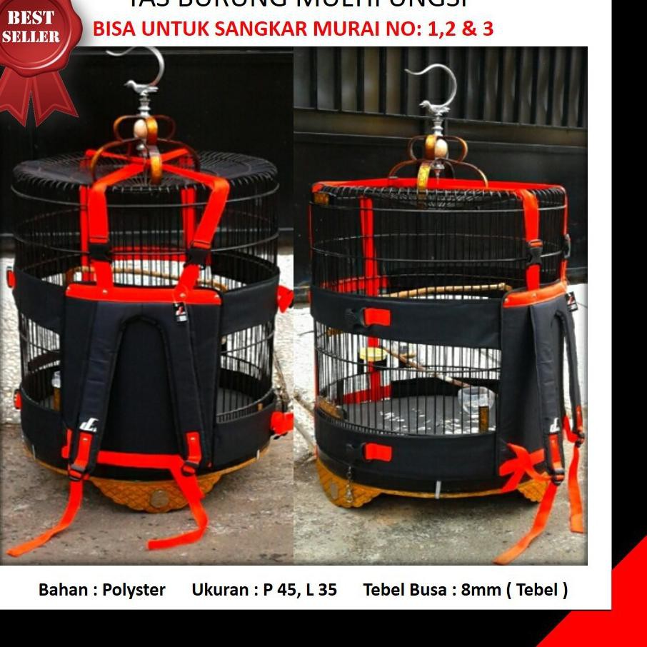 SEM Tas Ransel Sangkar Burung/sangkar burung/burung murai/murai/sangkar/tas sangkar burung Bayar Di