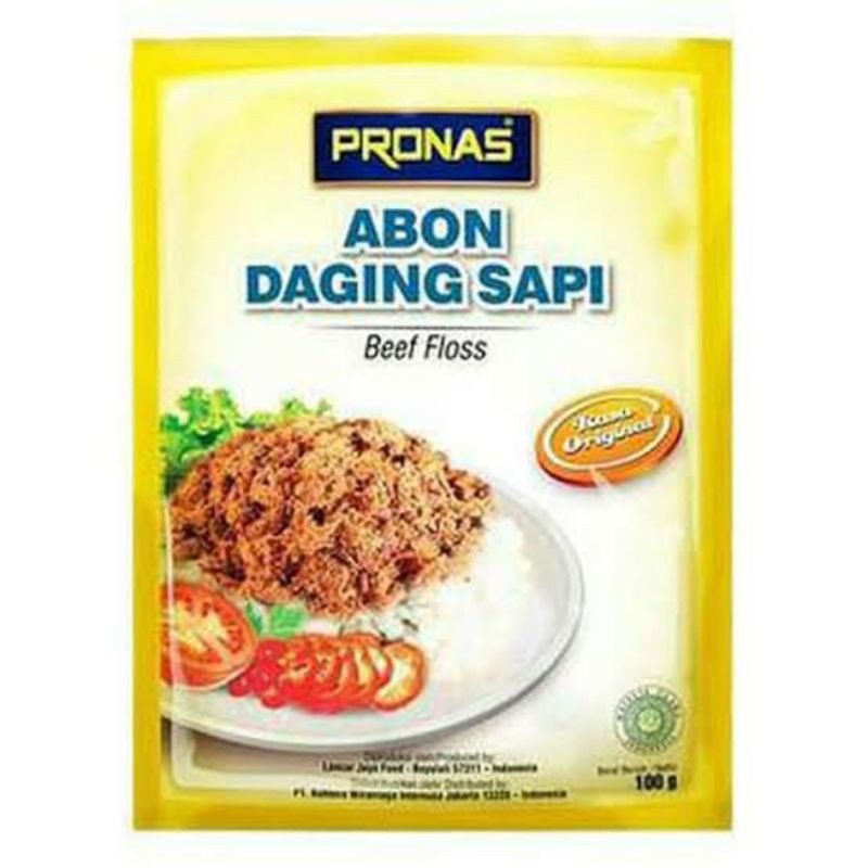 Pronas abon daging sapi 100 gram