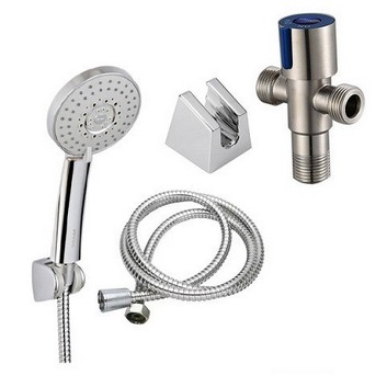 paket shower shower mandi stop kran stainless steel