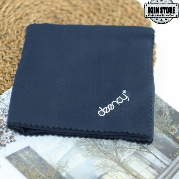 Paling popular KERUDUNG DEENAY JILBAB DENAY HIJAB Segi Empat Voal Polos Terbaru Liza Plain Navy Simp