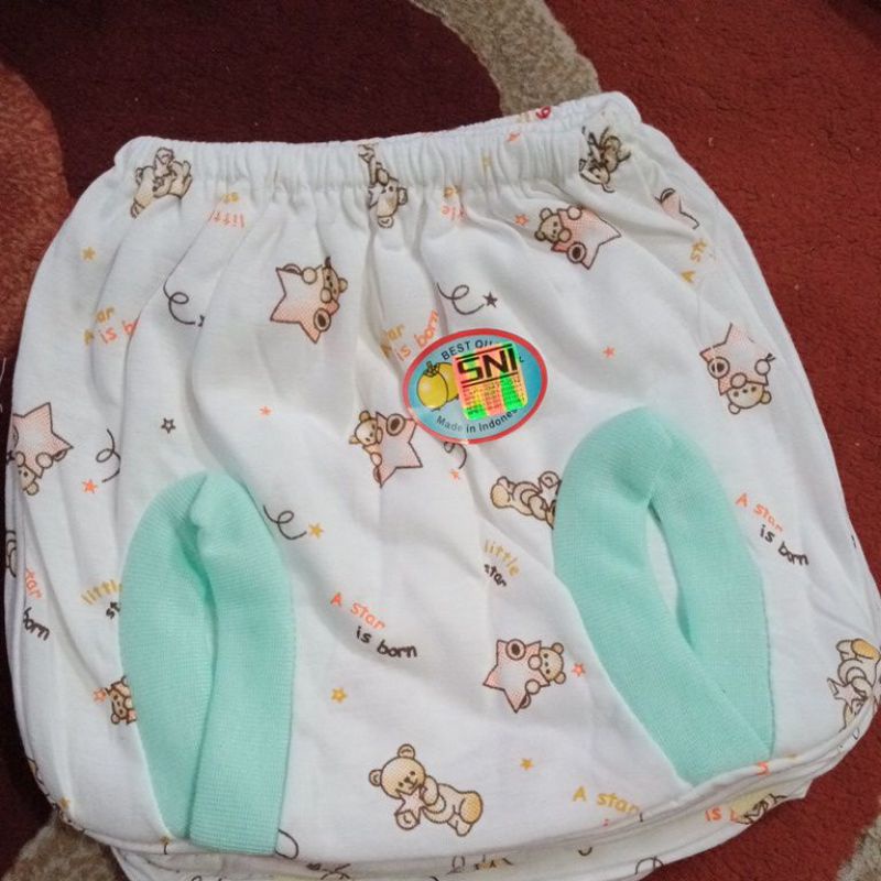 3Pc Celana Bayi Bintik /print putih D5 Pop dan Segi-Celana Bayi 1 Tahunan Motif Bintik/print Murah Berkualitas