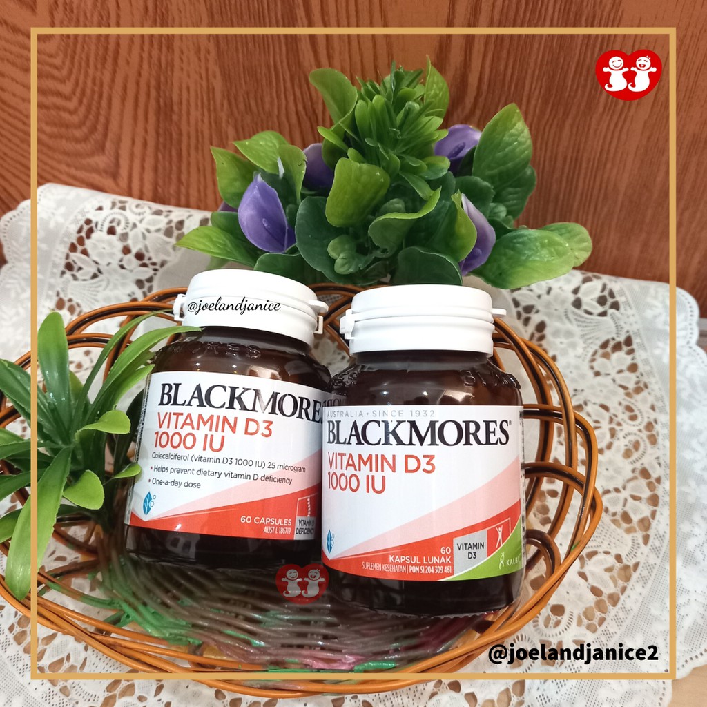 Blackmores Vitamin D3 1000IU 60 Capsules
