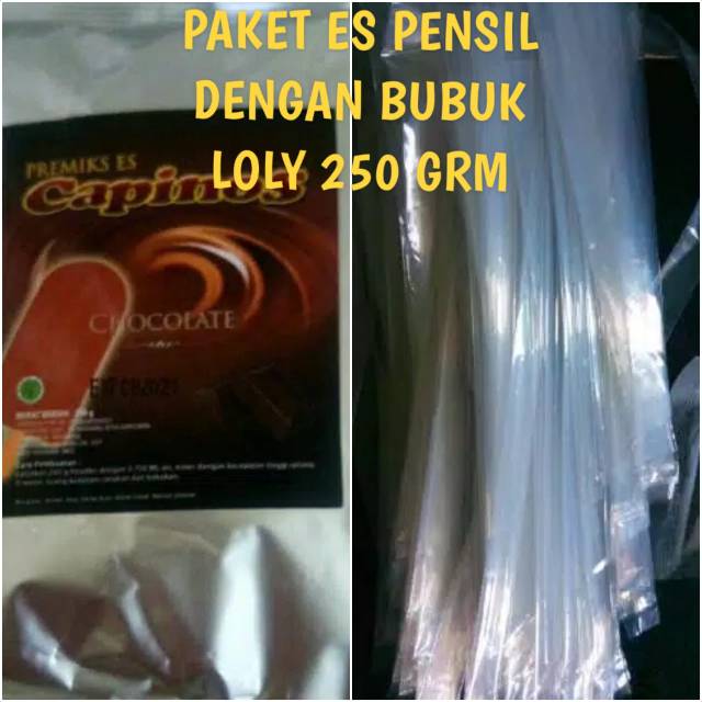 

PAKET PENSIL 250 GRM PLUS 50 GRM KEMASAN