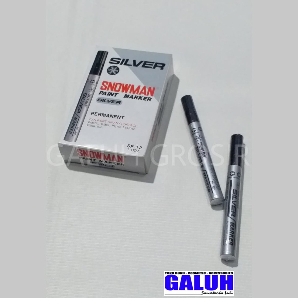 

Spidol Permanen Paint Marker Permanent SP-12 Snowman