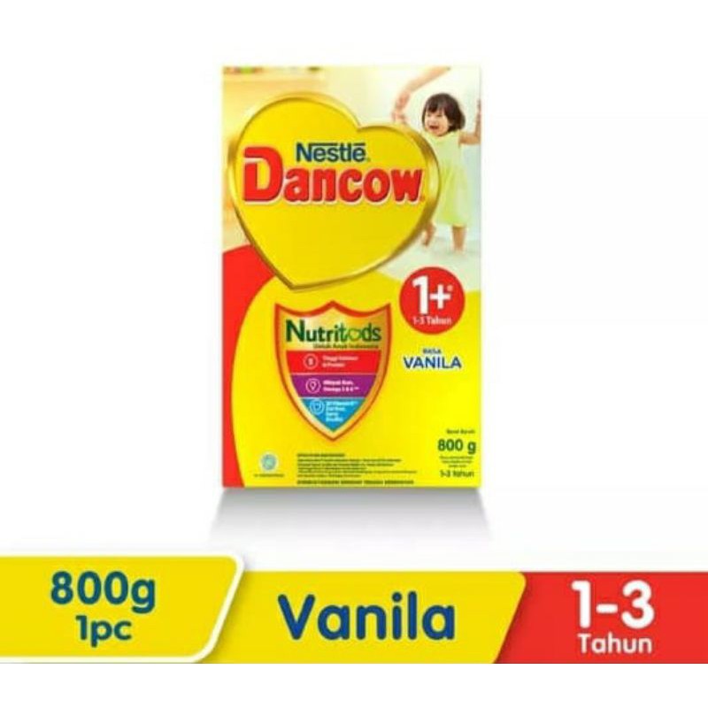 

Dancow 1+ Nutritods 800gr Madu/Coklat/Vanilla