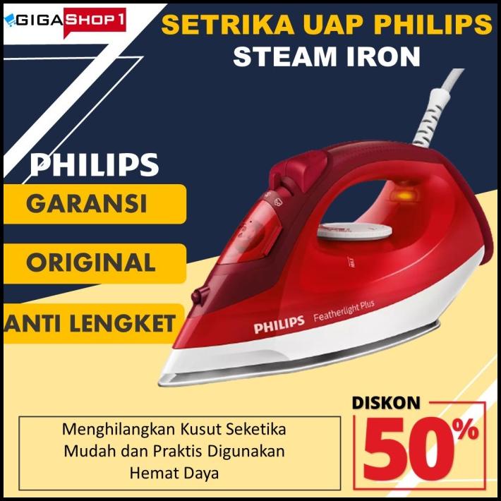 Setrika Uap Philips Strika Philip Gc 1424 Garansi Original Setrikaan