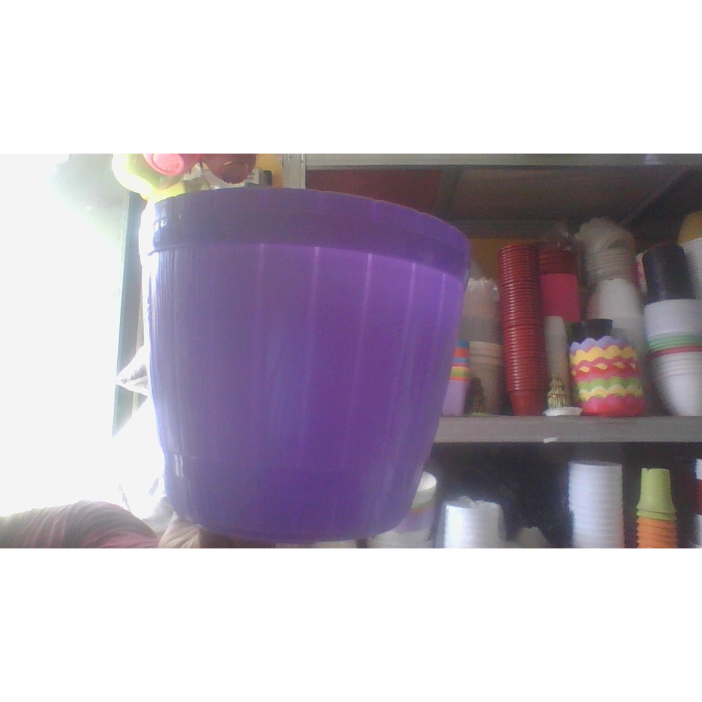 POT BUNGA GENTONG 27 UNGU