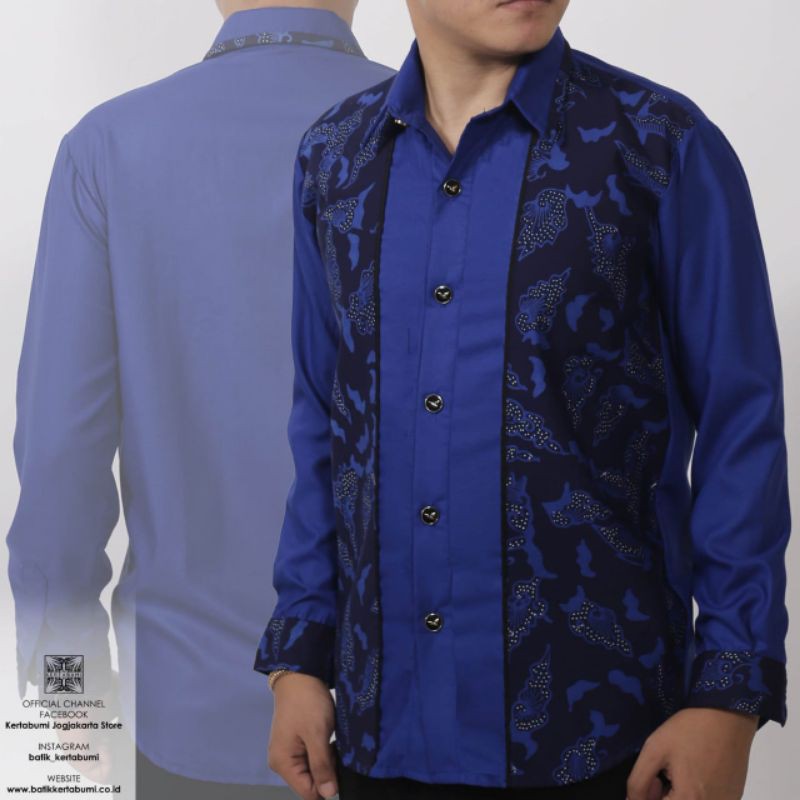 BATIK KERTABUMI JOGJAKARTA- BLUE ELITE