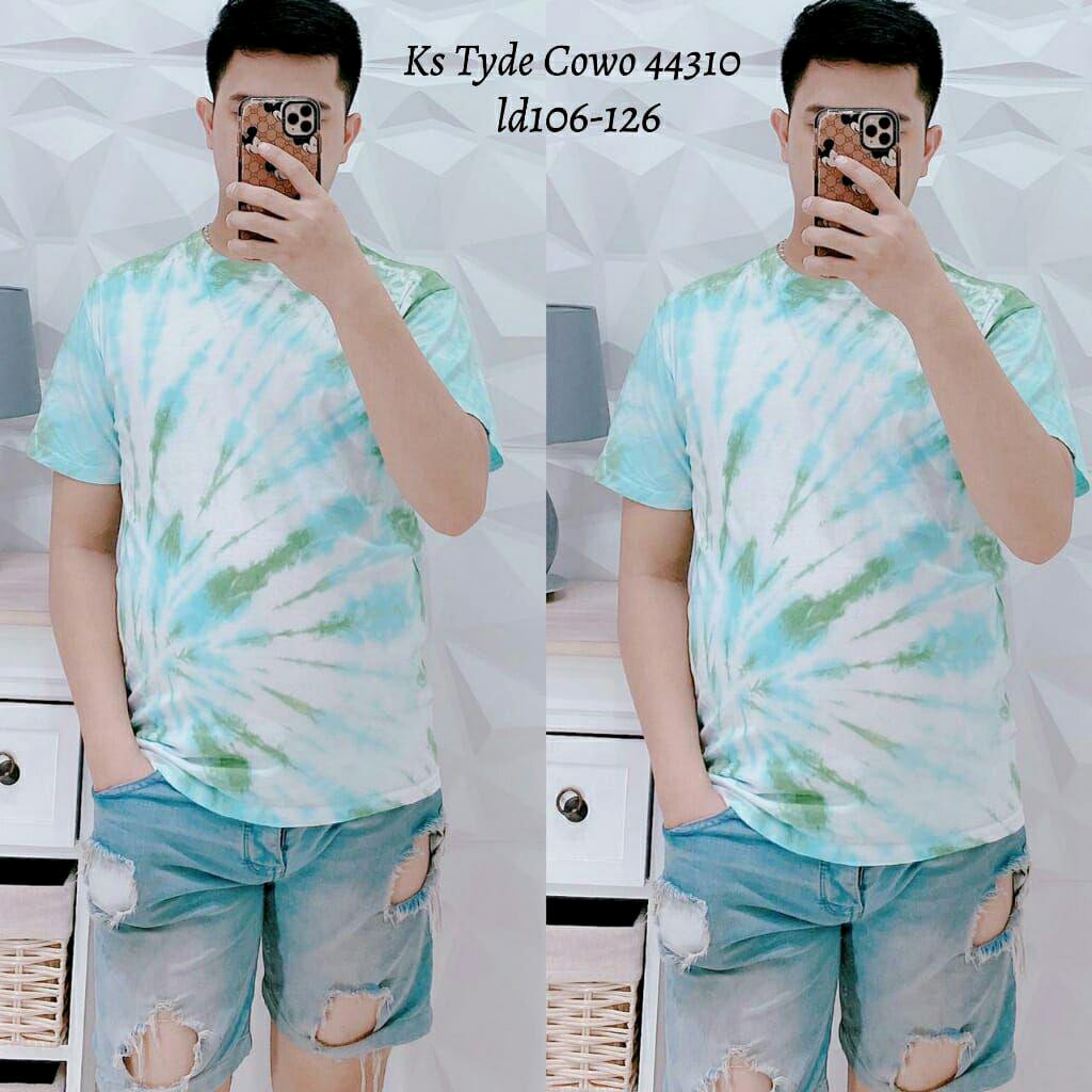 Kaos Pria Lengan Pendek Tyde Bahan Cotton Onesize - 44310