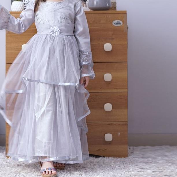 ۝ Baju pesta anak muslim / Gaun pesta anak muslim / Gamis muslim anak ✮