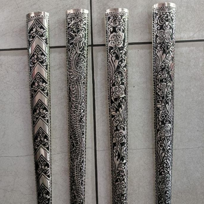 {{{{{{] Pendok kuningan sepuh perak cosmo