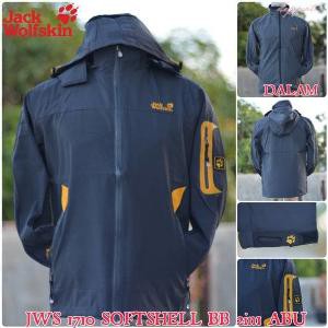 Promo JACK WOLFSKIN 1710 SOFTSHELL 2IN1 JAKET GUNUNG OUTDOOR WATERPROOF Murah