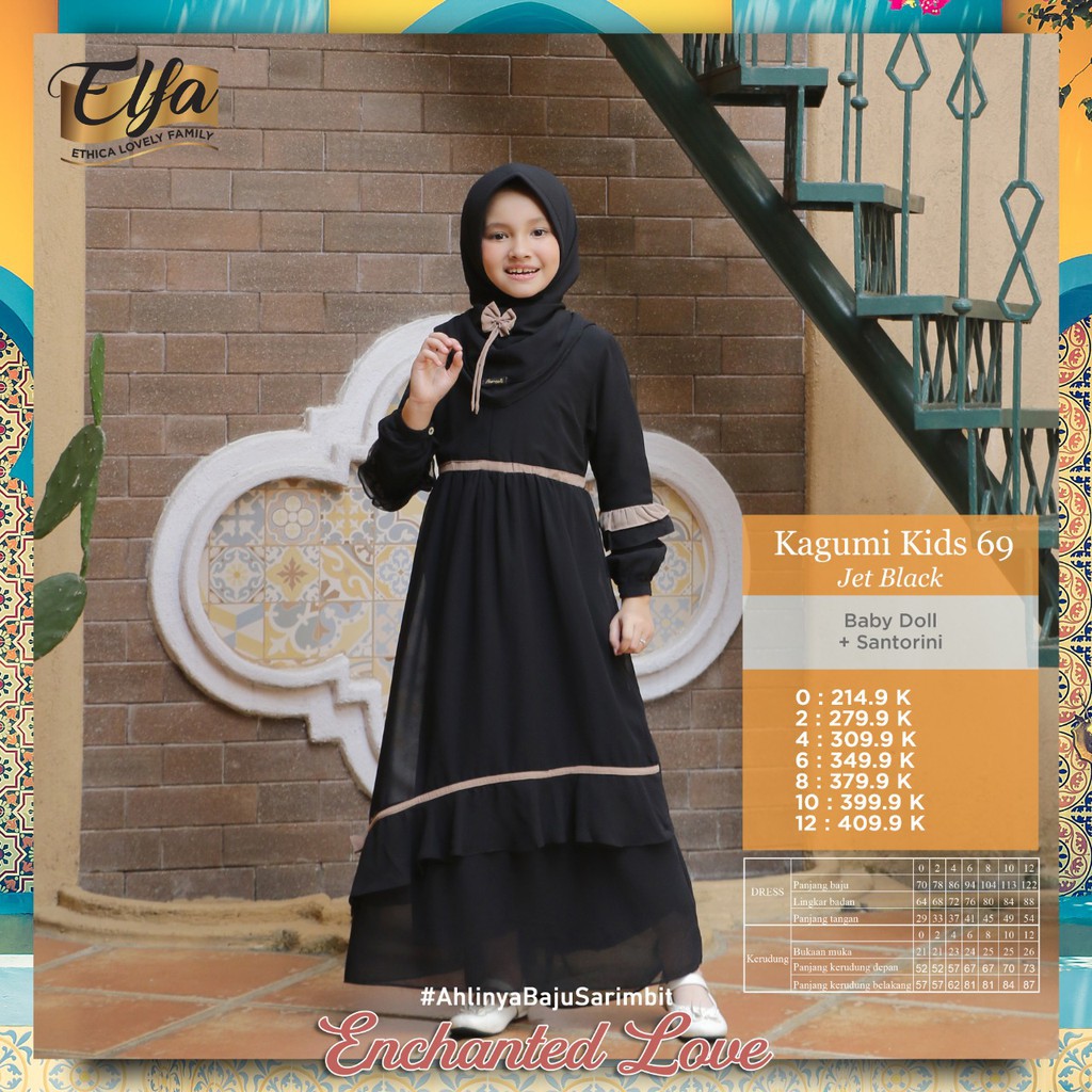 Gamis anak Ethica - Kagumi Kids 69