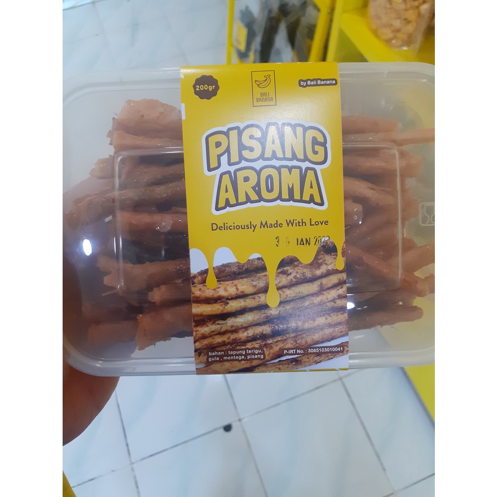 PISANG AROMA BALI BANANA 100% ASLI BALI 200GR