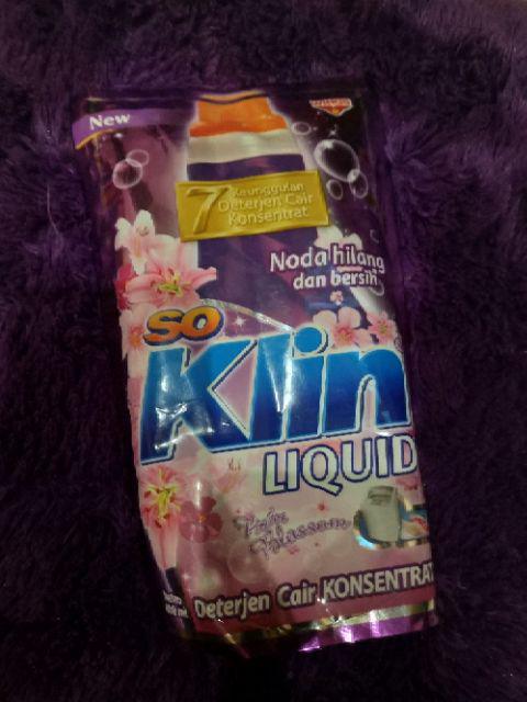 Termurah!!! Soklin Liquid 780ml