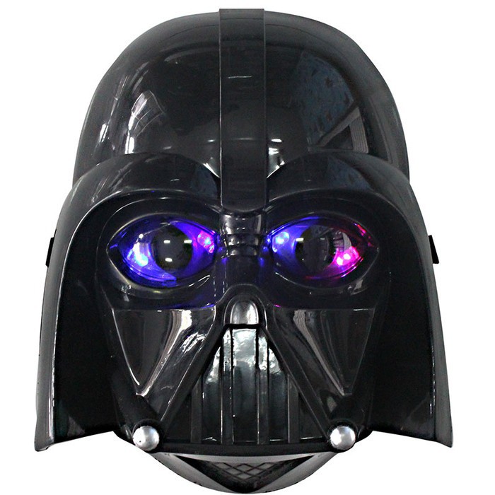 Mainan Anak Topeng nyala LED starwars Darth Vader