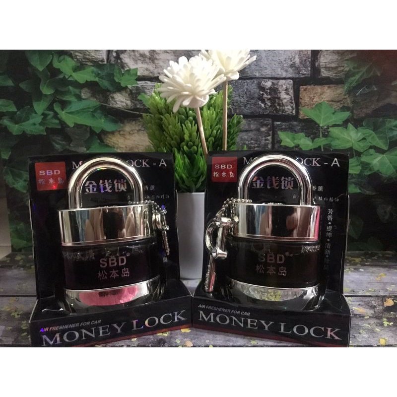 PARFUM PEWANGI MOBIL UNIK MONEY LOCK