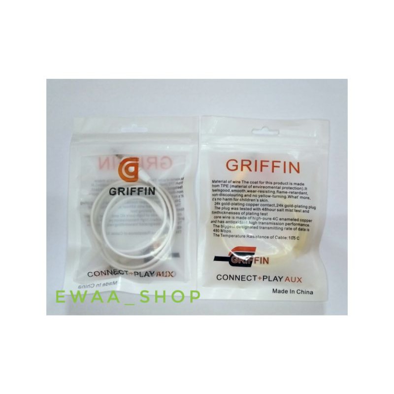 KABEL CABLE AUX GRIFFIN 1 IN 1 JACK 3.5 AUDIO