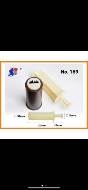Sin Lian No. 169 Acuan Cetakan Nastar Gulung/kue Semprit
