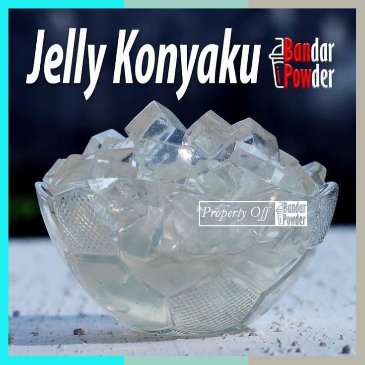

Jelly Konyaku Powder Plain 1Kg Bubuk Topping Minuman Bandar Powder