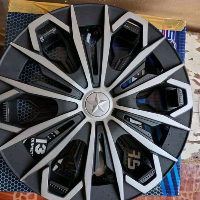 Cover Velg Dop Roda Ring 13 Cocok Untuk Velg Kaleng Mobil Carry Futura Pic Up Grandmax Box / Pic Up 