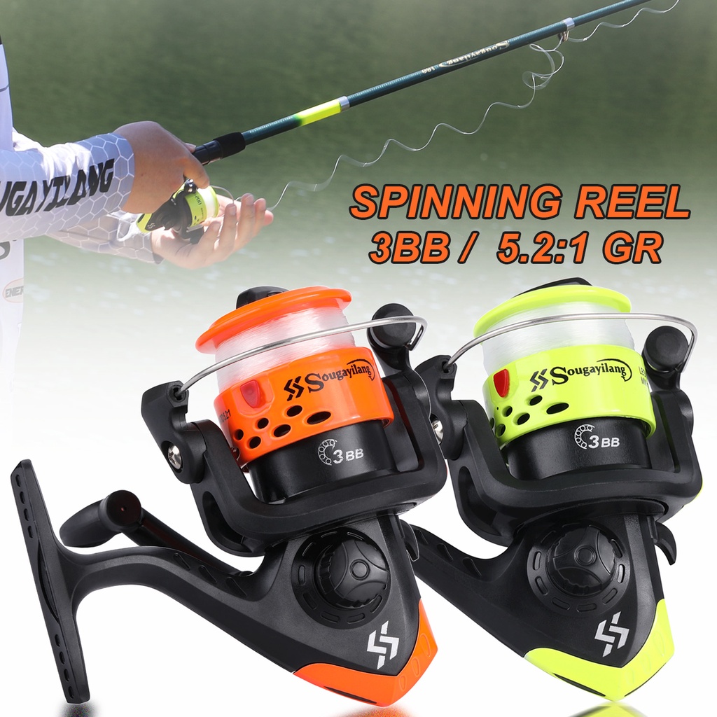 pancing set 1.8m/1.65m Fishing Rod Fishing Reel Set Spinning and 6BB Fishing Reel With Free Fishing Line lure Set For Freshwater Fishing Pancing combo