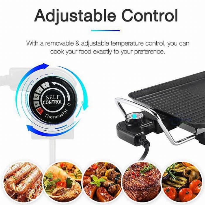 PEMANGGANG LISTRIK ELEKTRIK GRILL BBQ GRILL IDEALIFE IL117