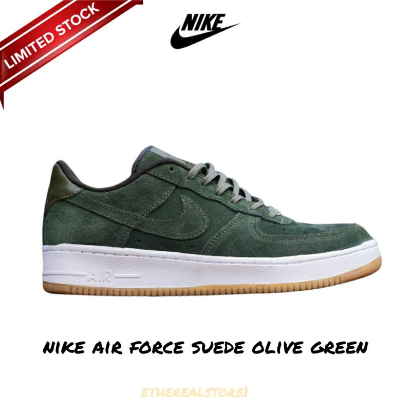 nike air force 1 suede olive